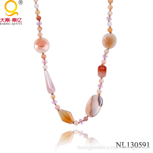 2014 Fashion Agate Necklace in China Wholesale